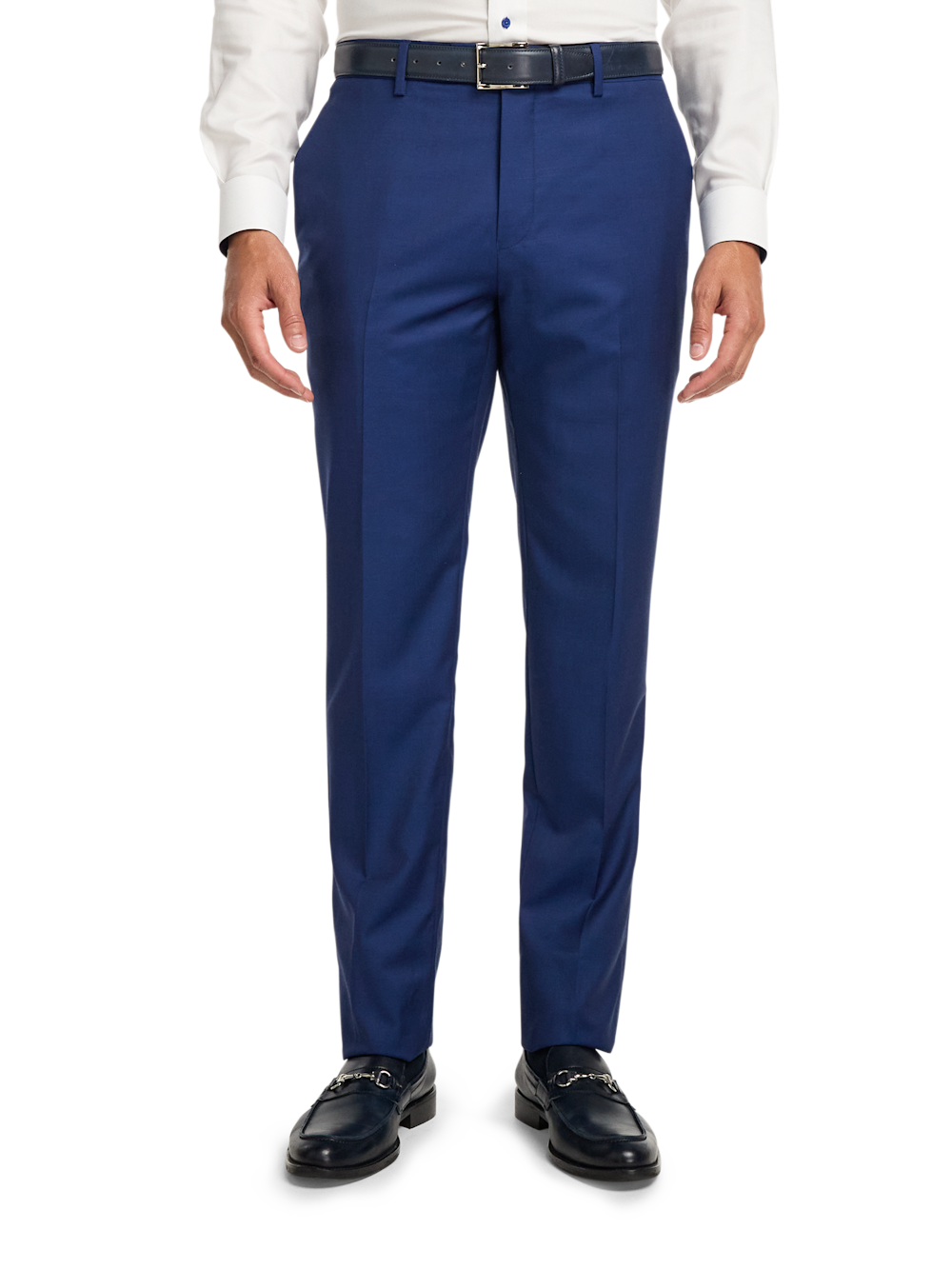 Alternate Image of Wool Solid Flat Front Suit Pants-1