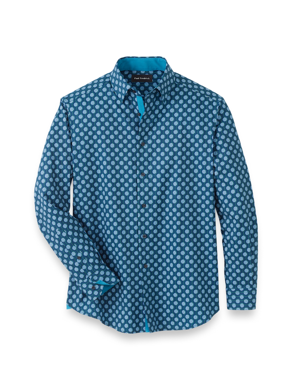 Performance Stretch Medallion Casual Shirt