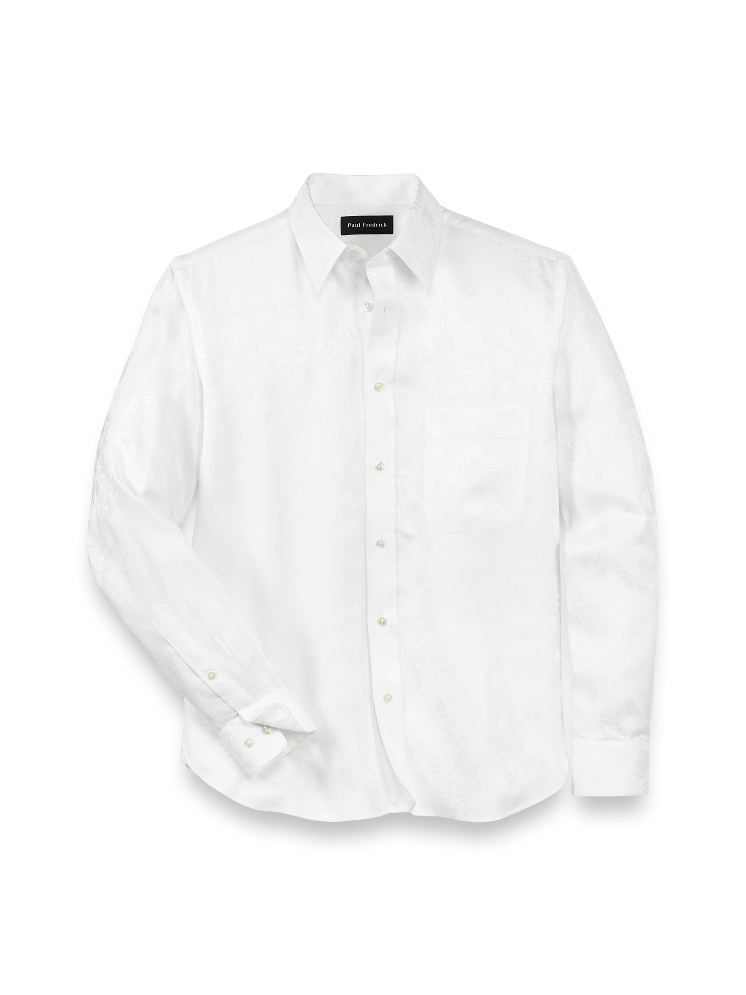 white casual dress shirt mens Joseph Abboud Modern Fit Solid Dress Shirt, White