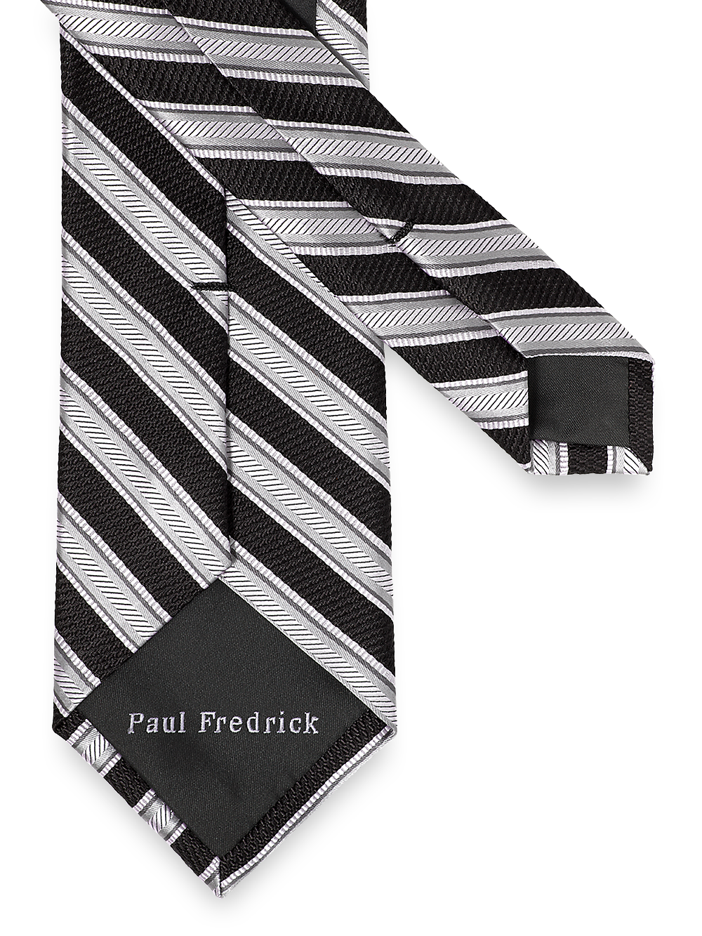 Alternate Image of Stripe Woven Silk Tie-2