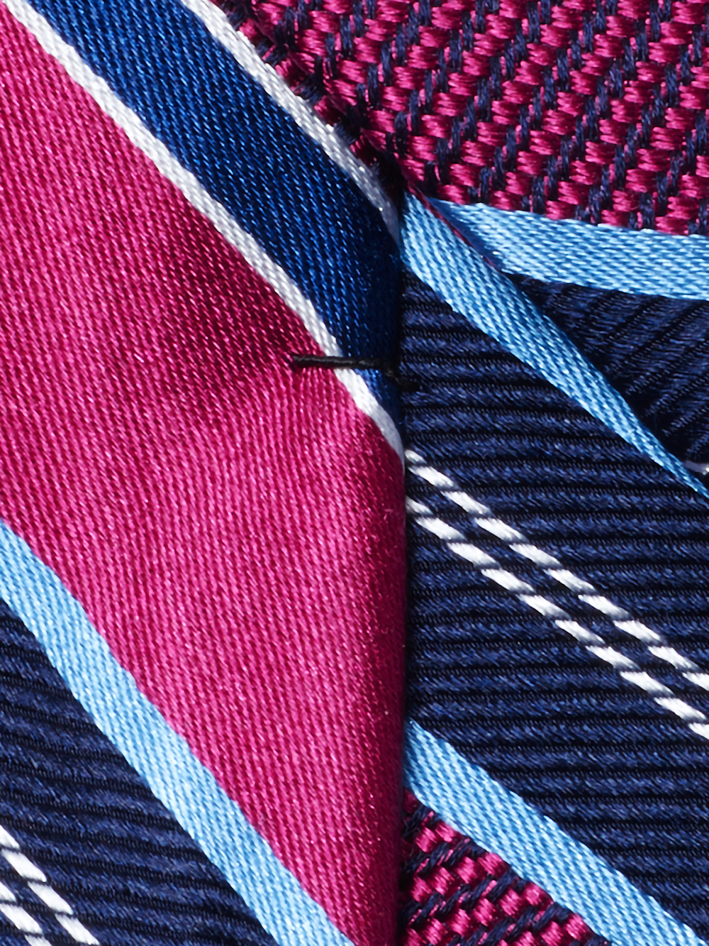 Alternate Image of Stripe Woven Silk Tie-3