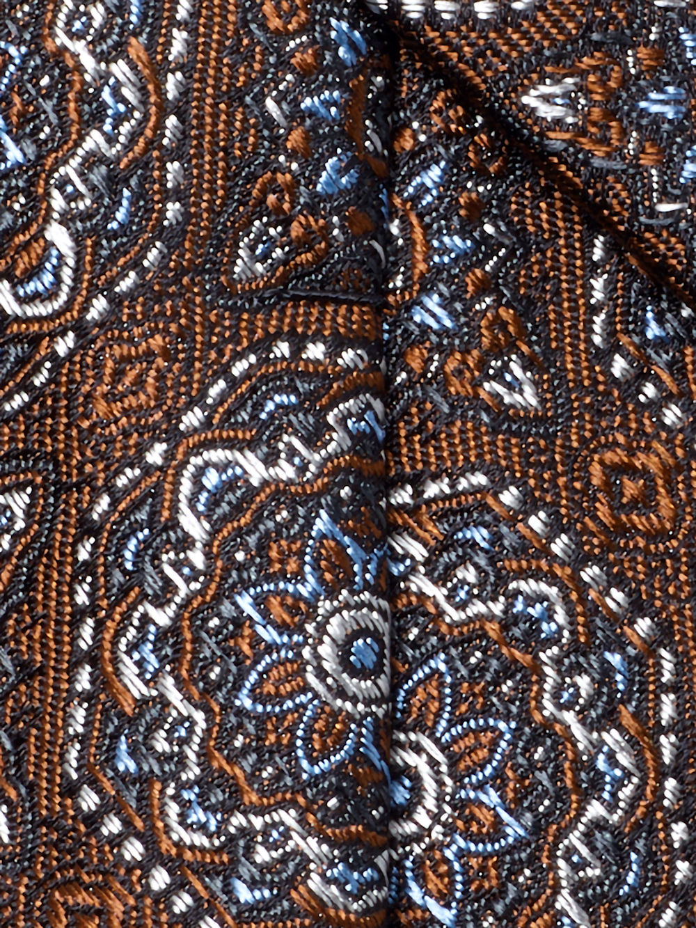 Alternate Image of Medallion Woven Silk Tie-3