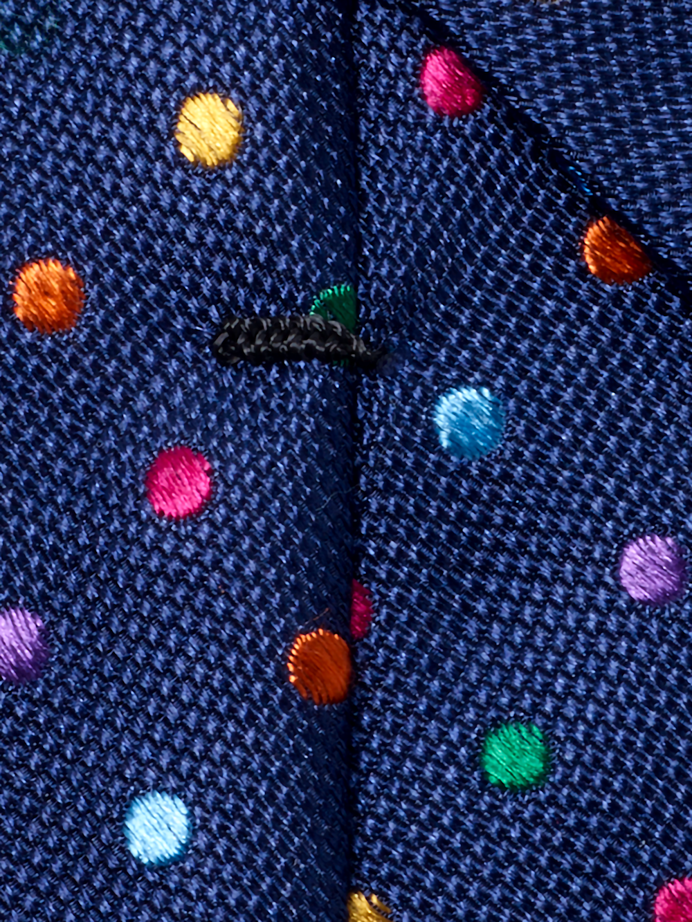 Alternate Image of Dot Woven Silk Tie-3