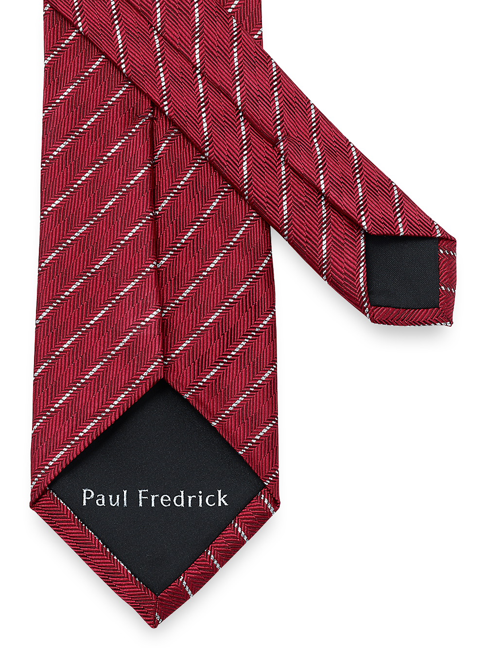 Alternate Image of Stripe Woven Silk Blend Tie-2
