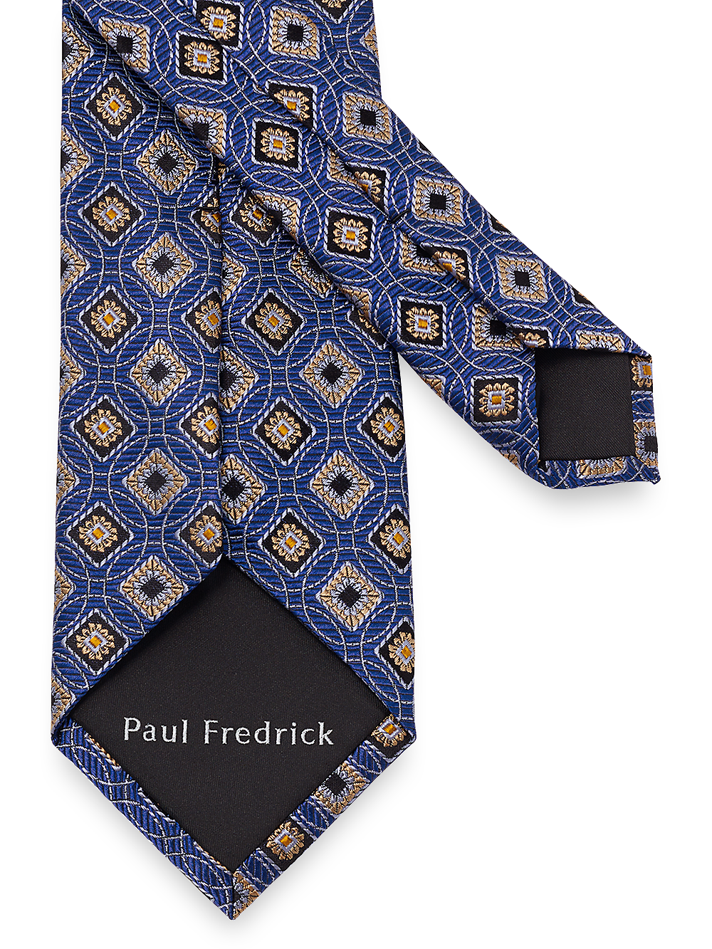 Alternate Image of Geometric Woven Silk Tie-2