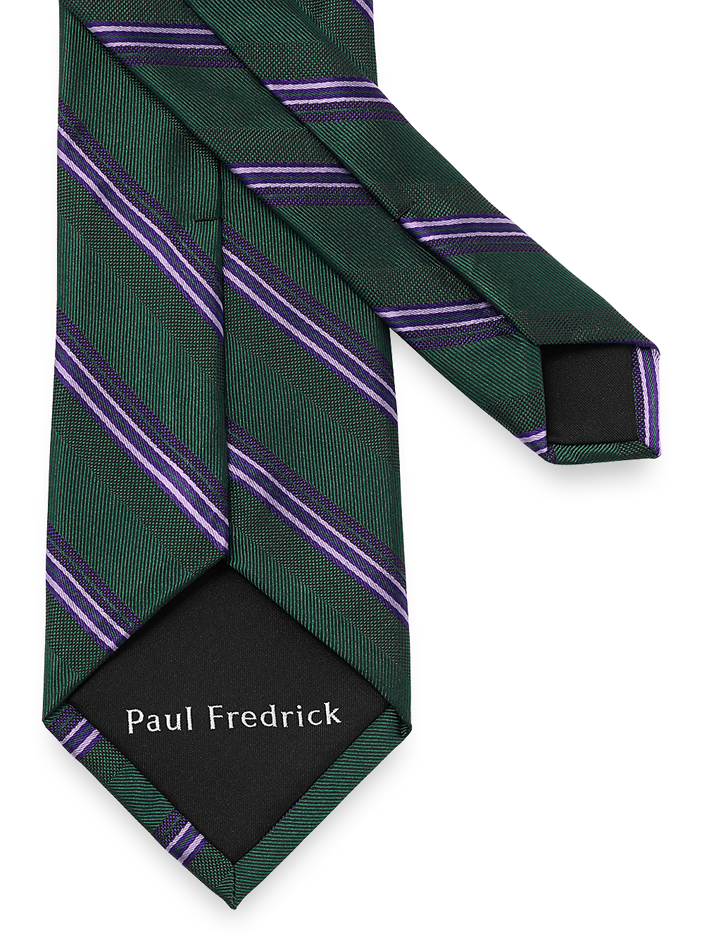Alternate Image of Stripe Woven Silk Tie-2
