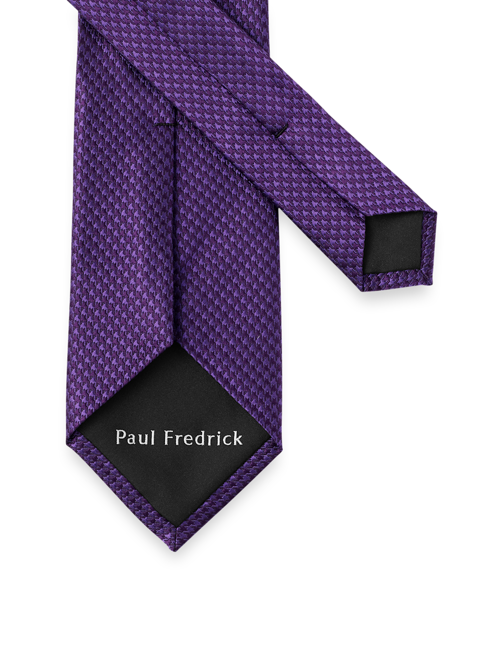 Alternate Image of Houndstooth Woven Silk Tie-2
