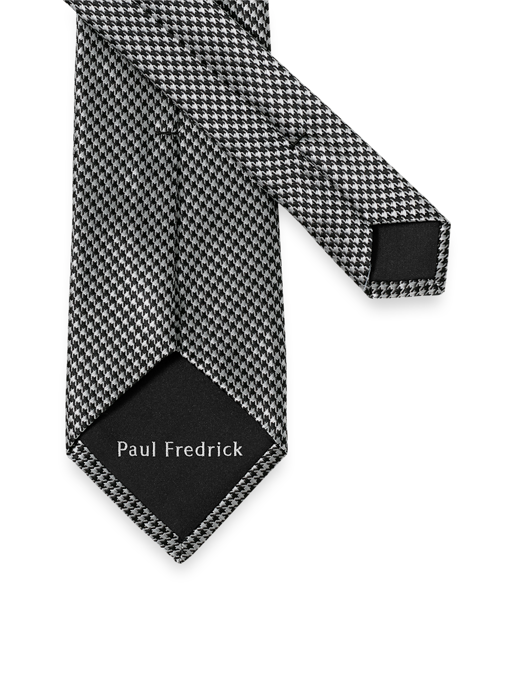 Alternate Image of Houndstooth Woven Silk Tie-2