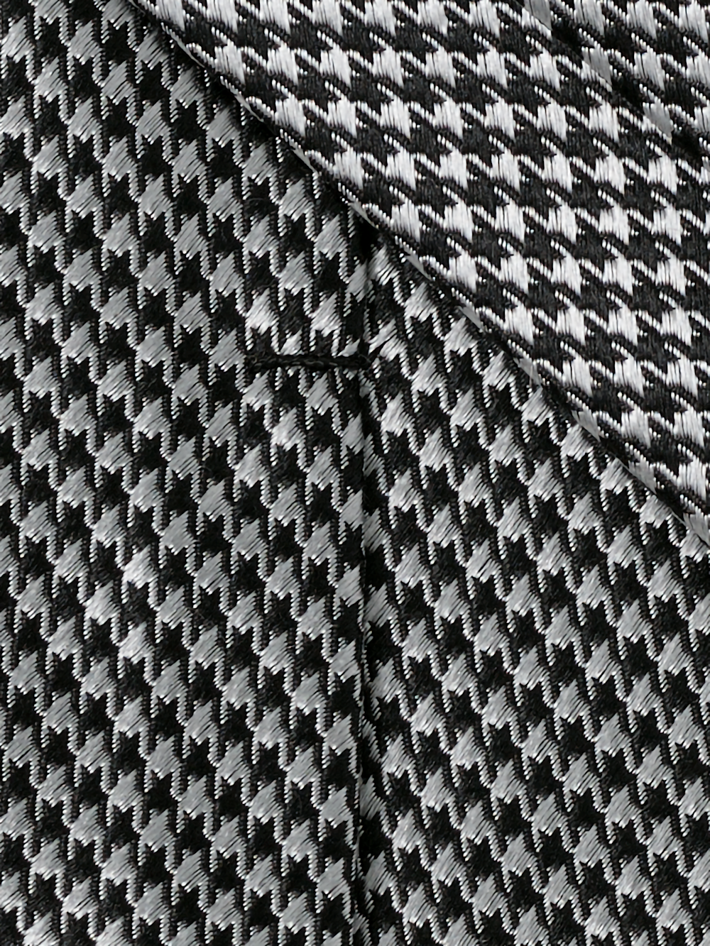 Alternate Image of Houndstooth Woven Silk Tie-3