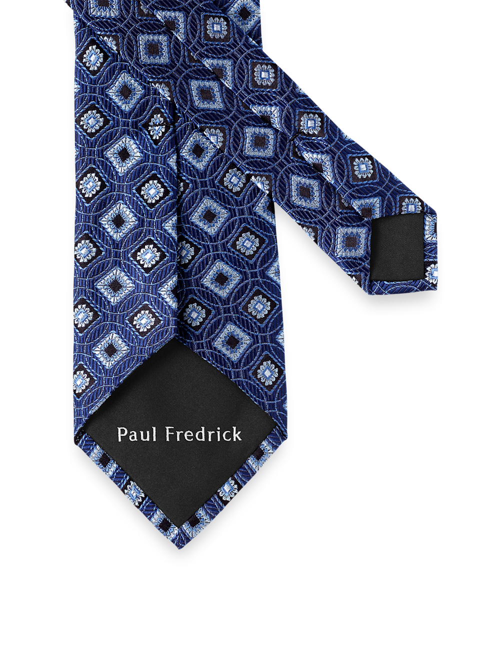 Alternate Image of Medallion Woven Silk Tie-2