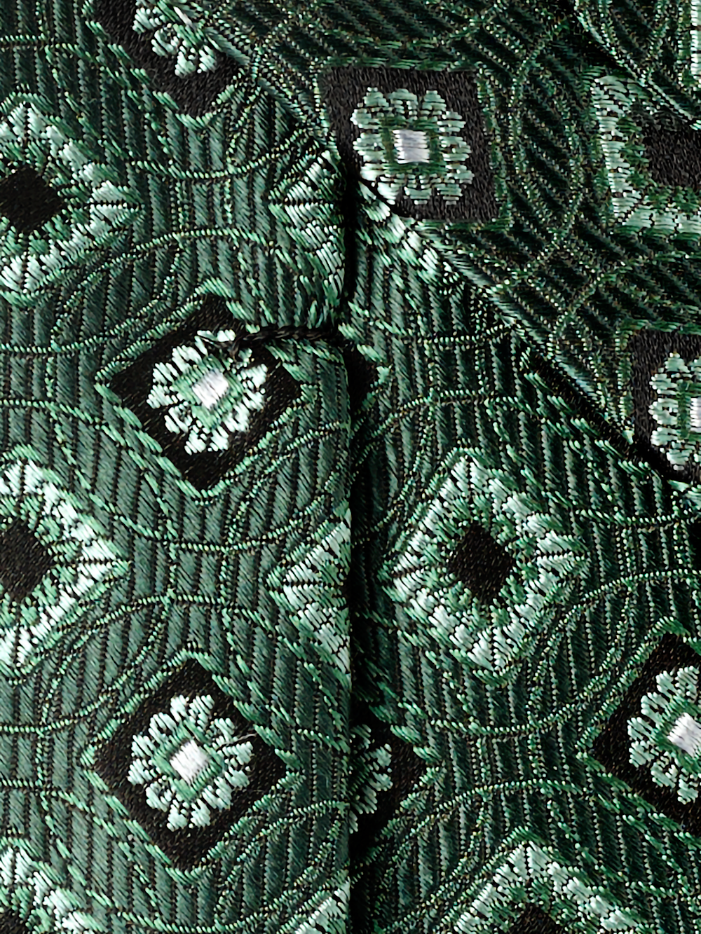Alternate Image of Medallion Woven Silk Tie-3