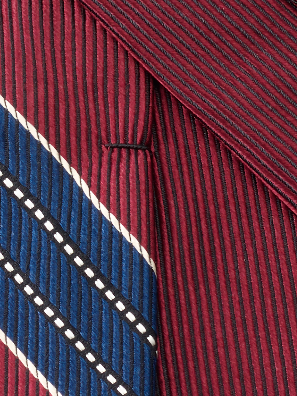 Alternate Image of Stripe Woven Silk Tie-3