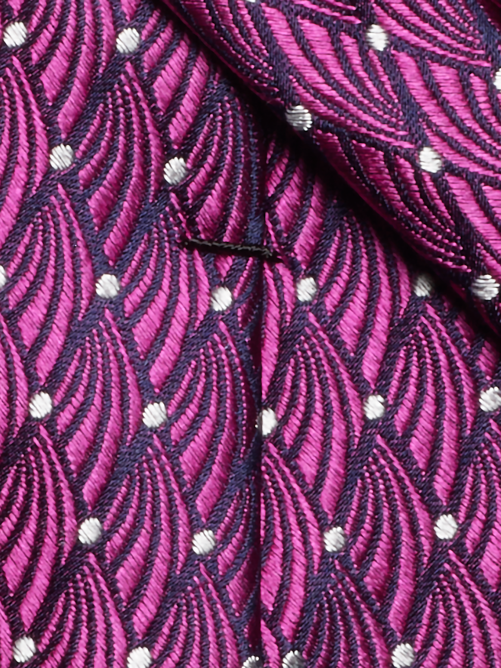 Alternate Image of Geometric Woven Silk Tie-3