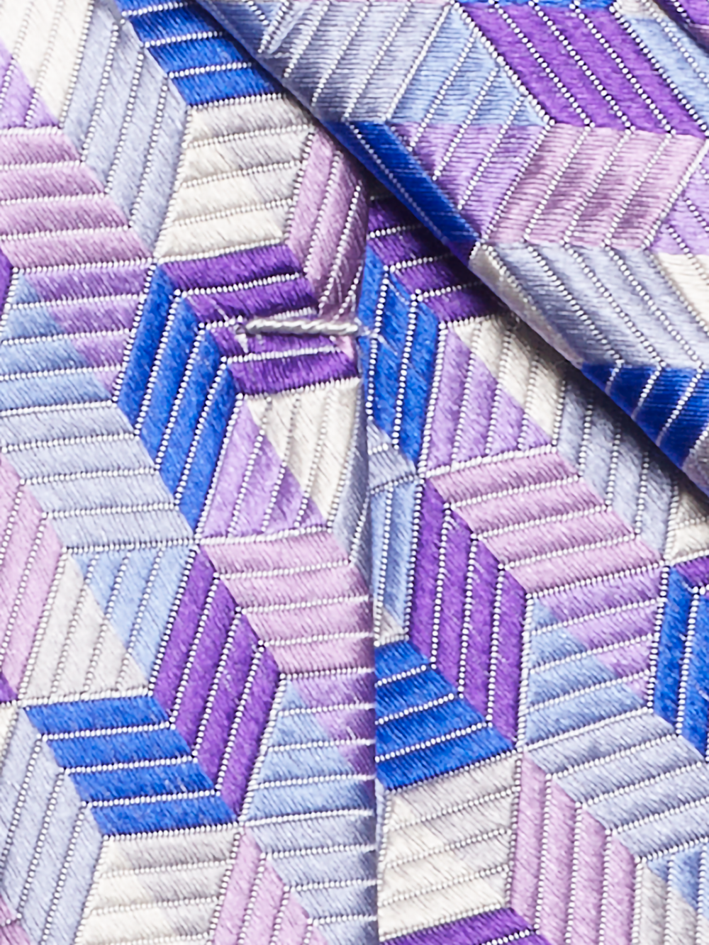 Alternate Image of Geometric Woven Silk Tie-3