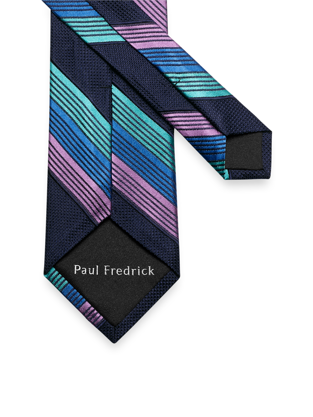 Alternate Image of Stripe Woven Silk Tie-2