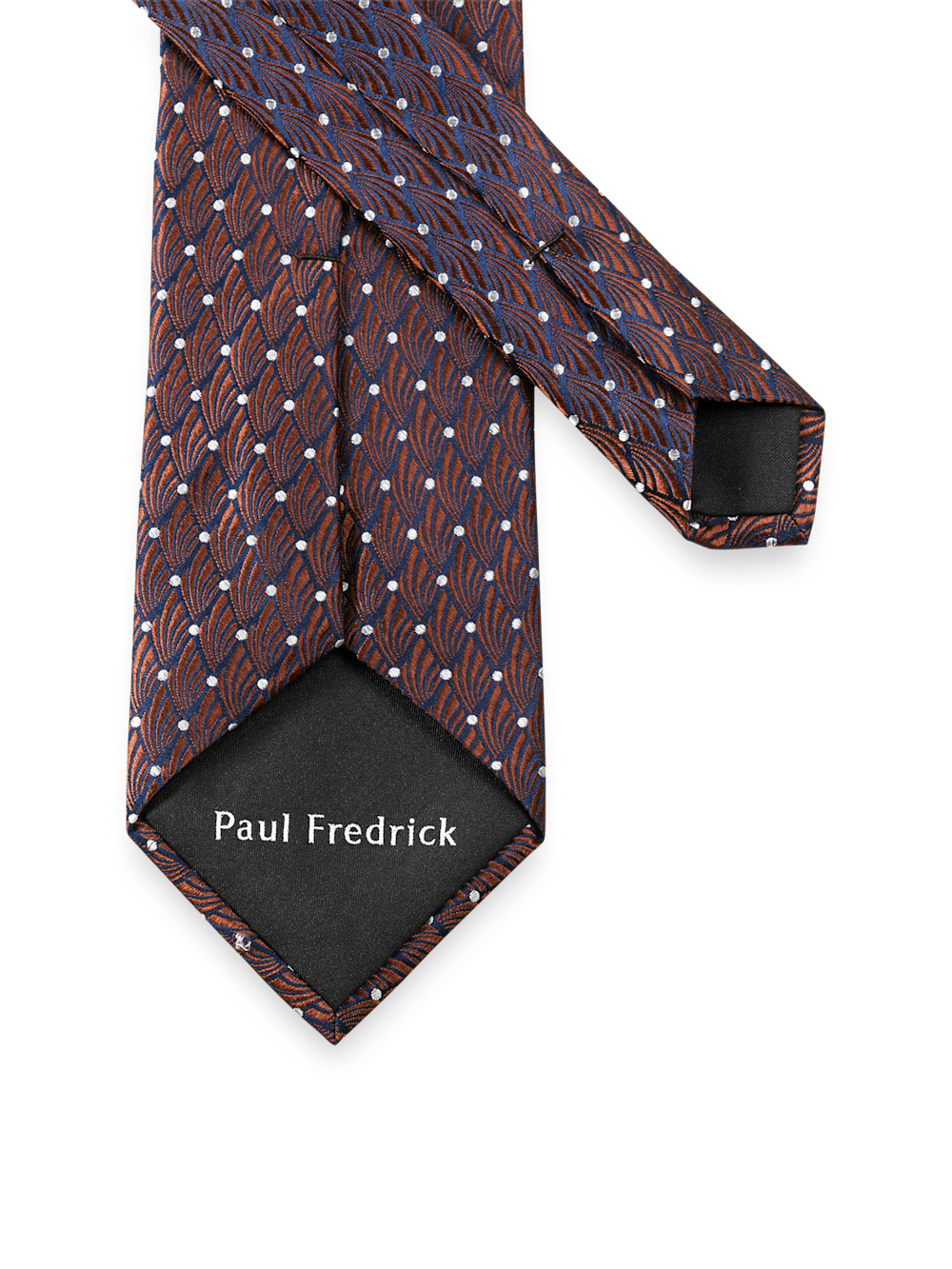 Alternate Image of Geometric Woven Silk Tie-2