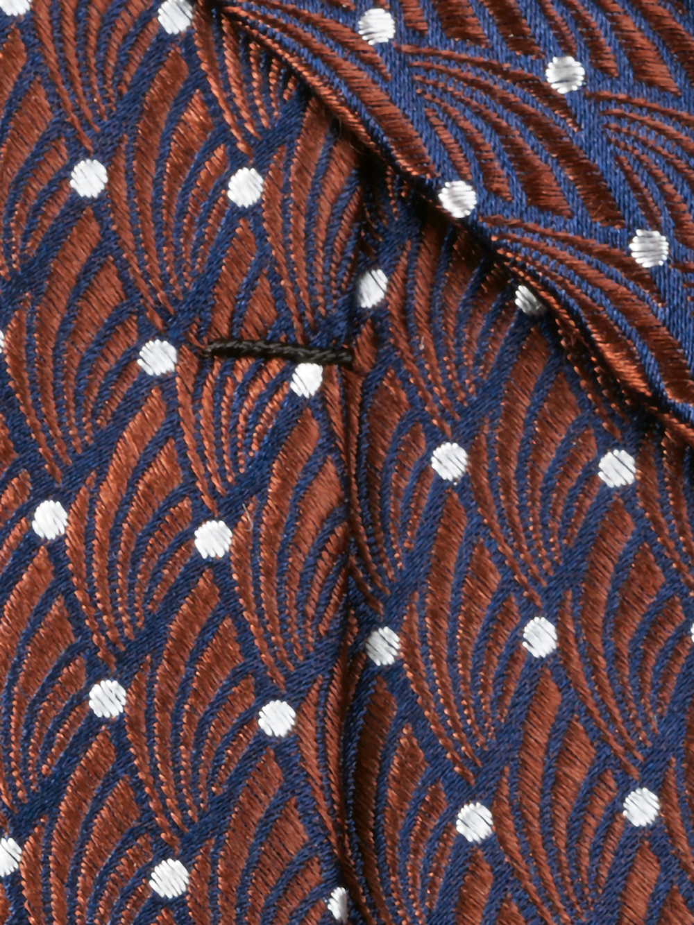 Alternate Image of Geometric Woven Silk Tie-3