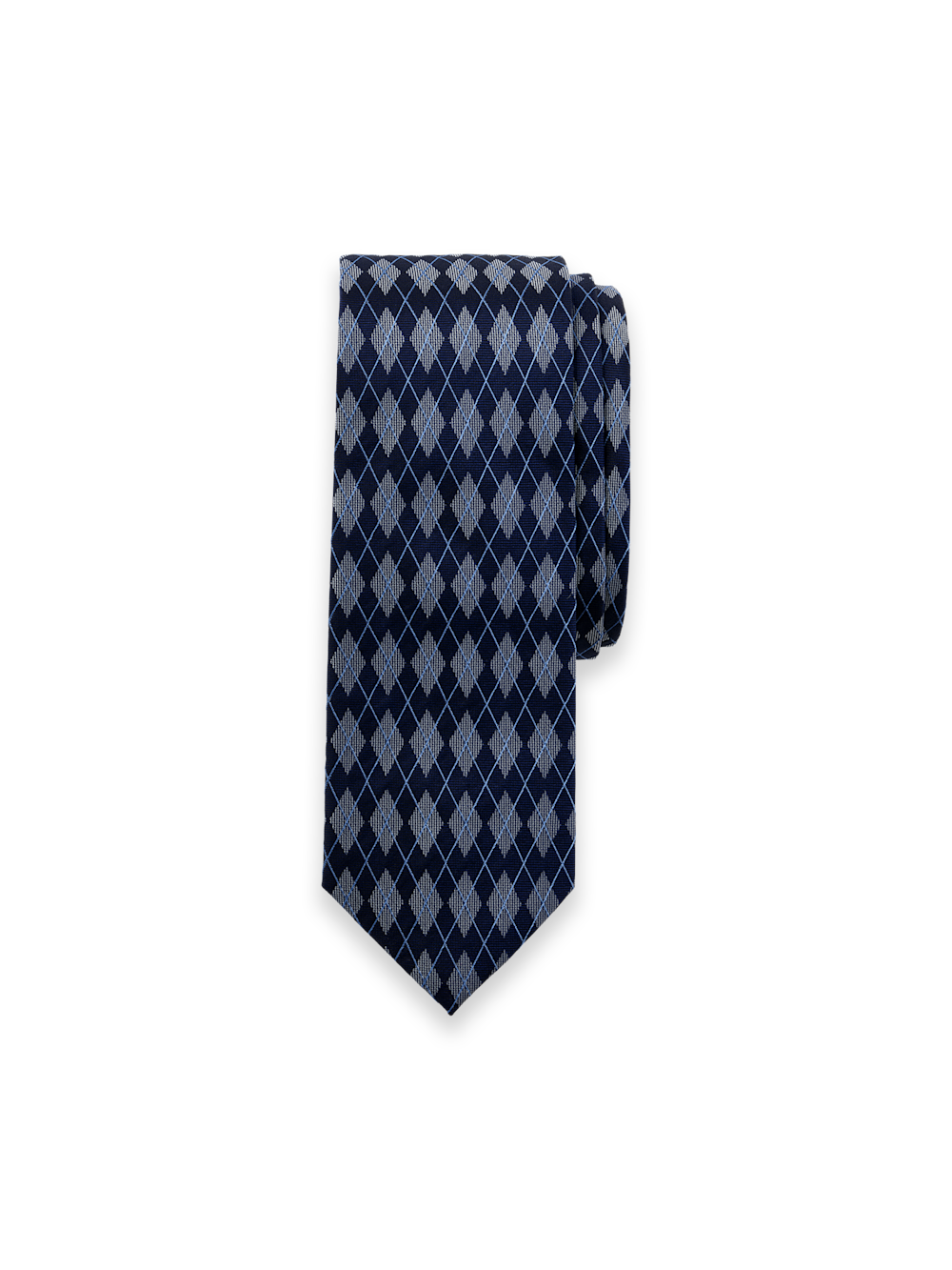 Argyle Woven Silk Tie