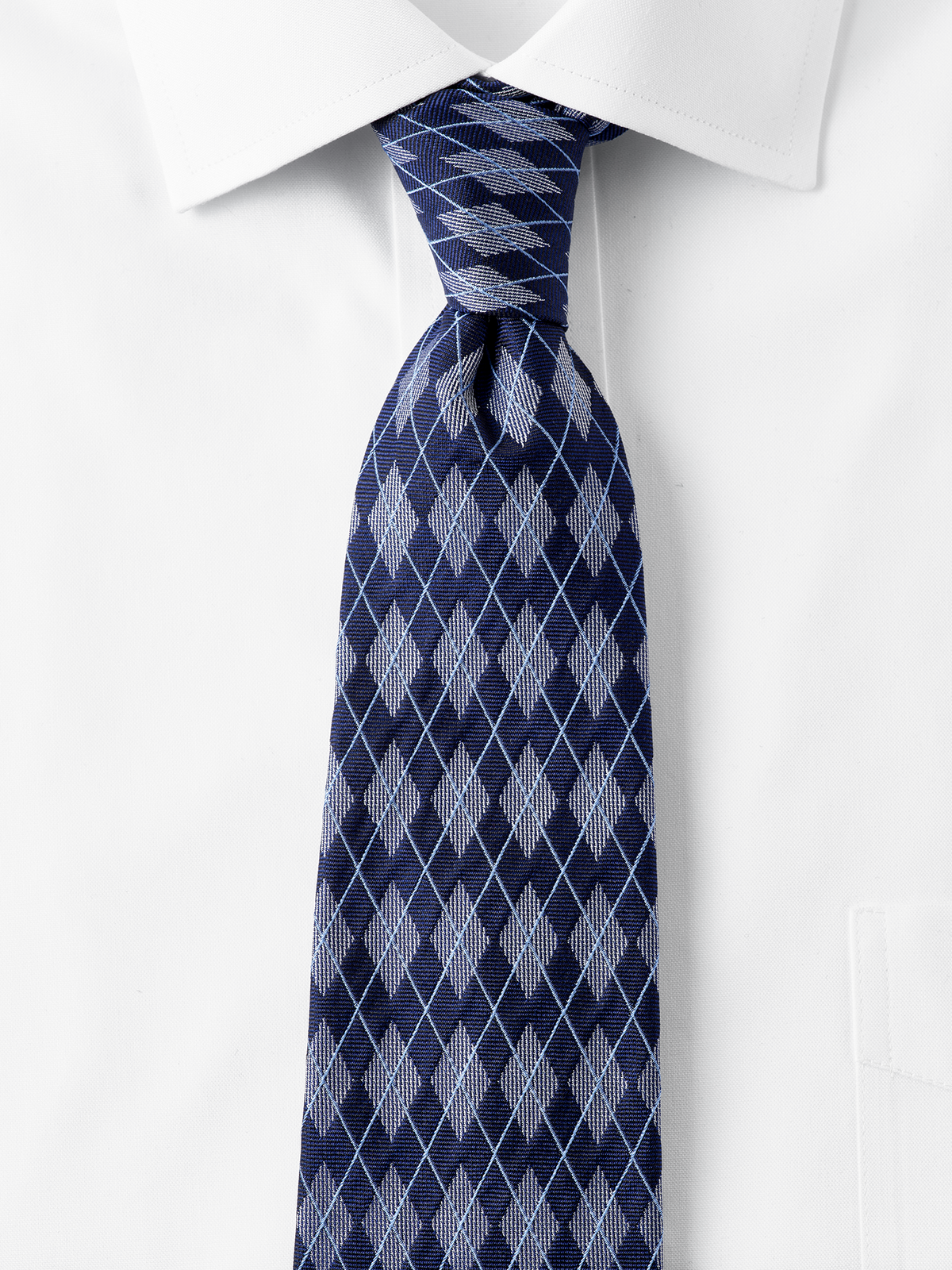 Alternate Shot of Men's navy Neckwear