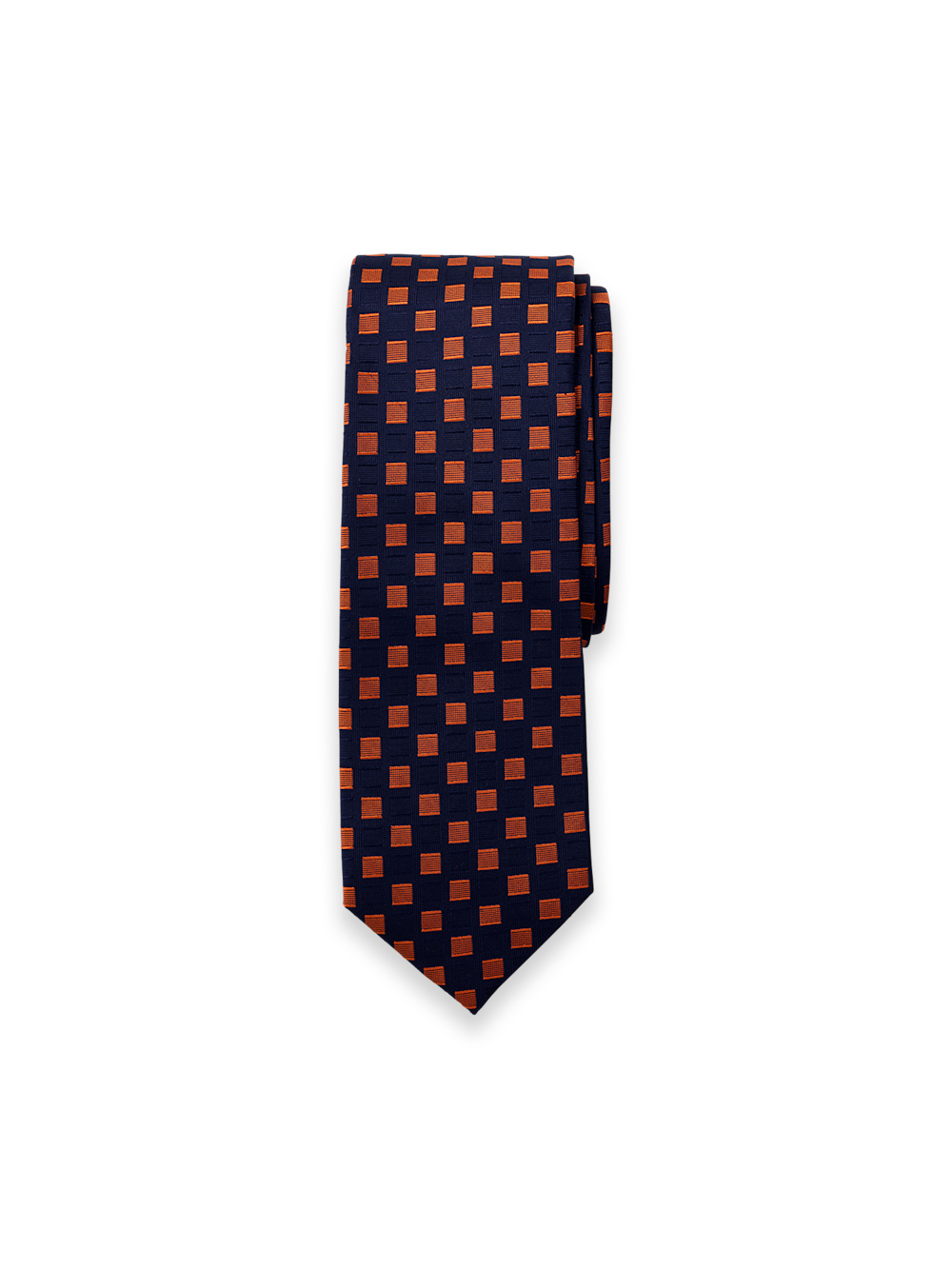 Geometric Woven Silk Tie