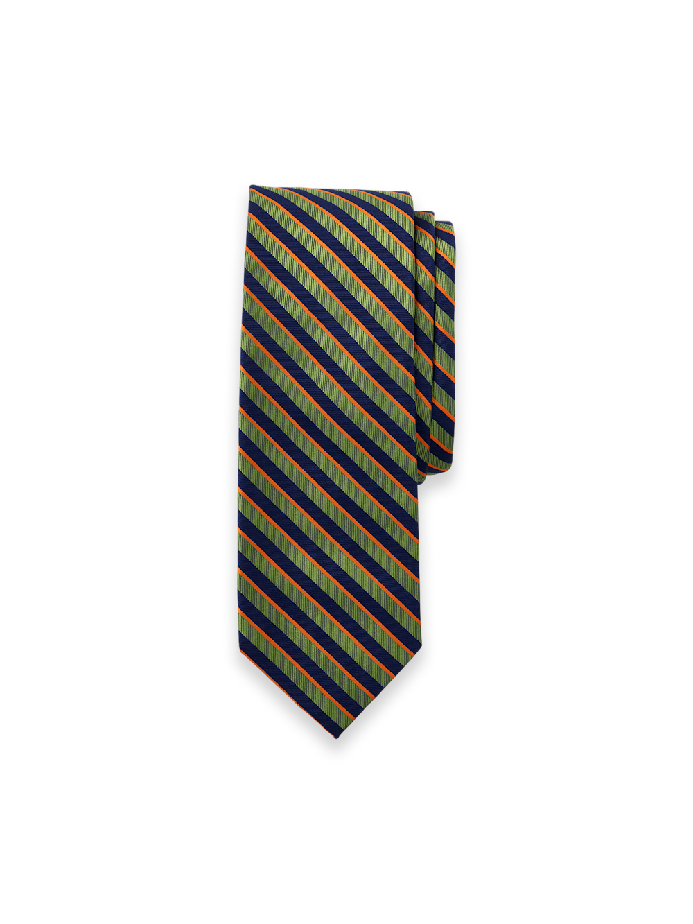 Stripe Woven Silk Tie