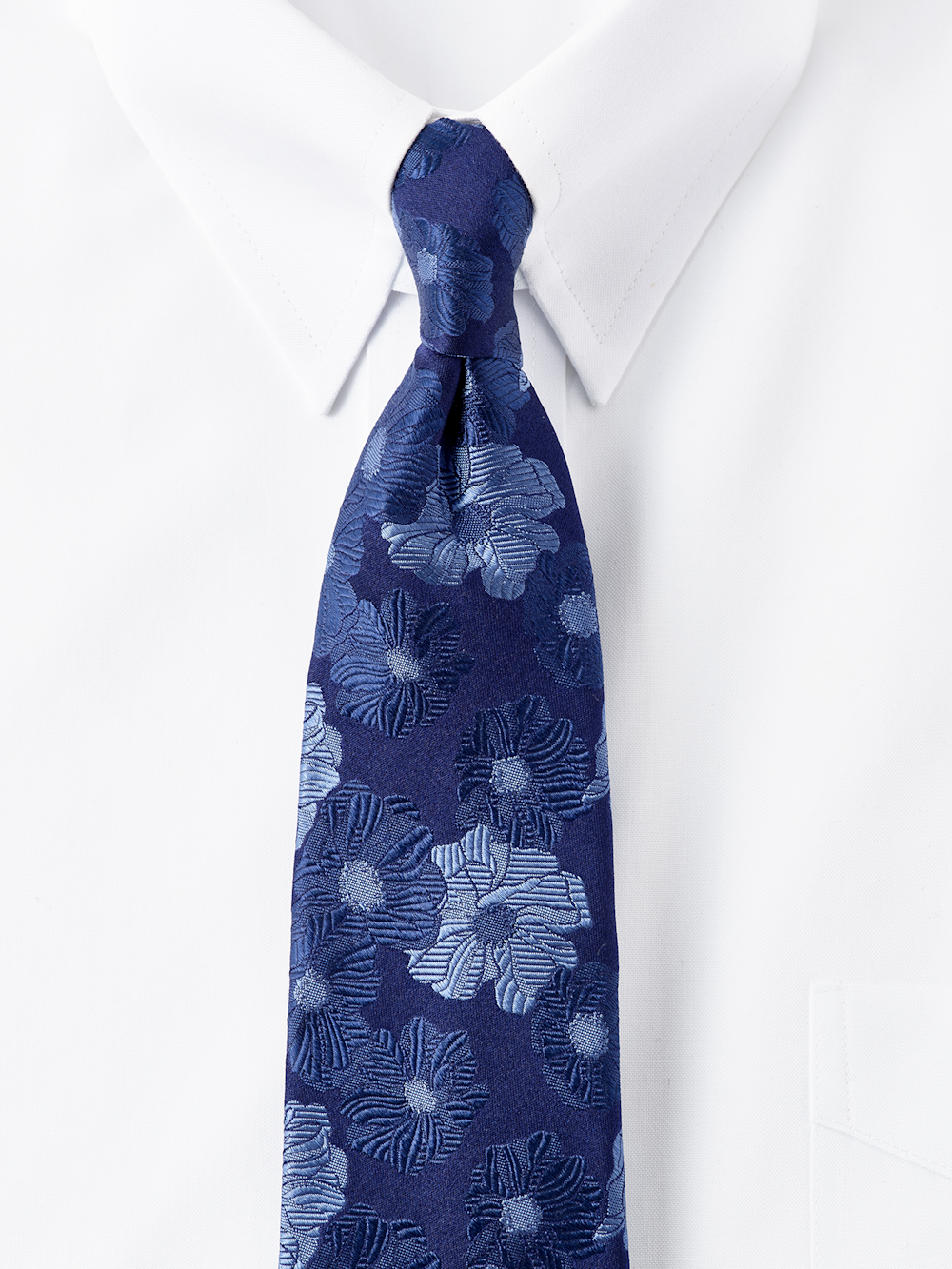 Floral Woven Silk Tie