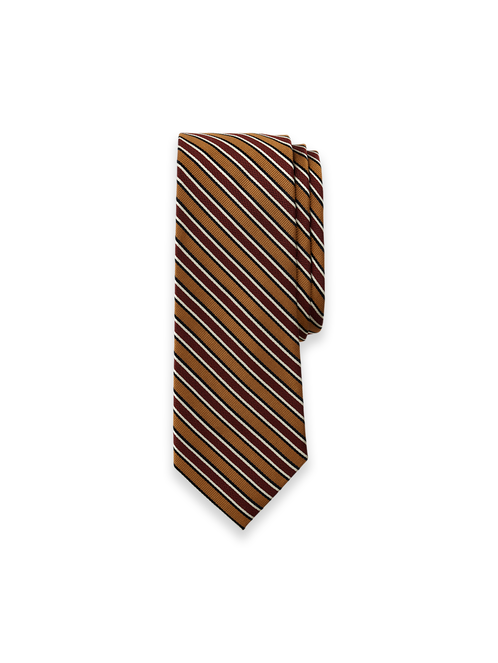 Stripe Woven Silk Tie