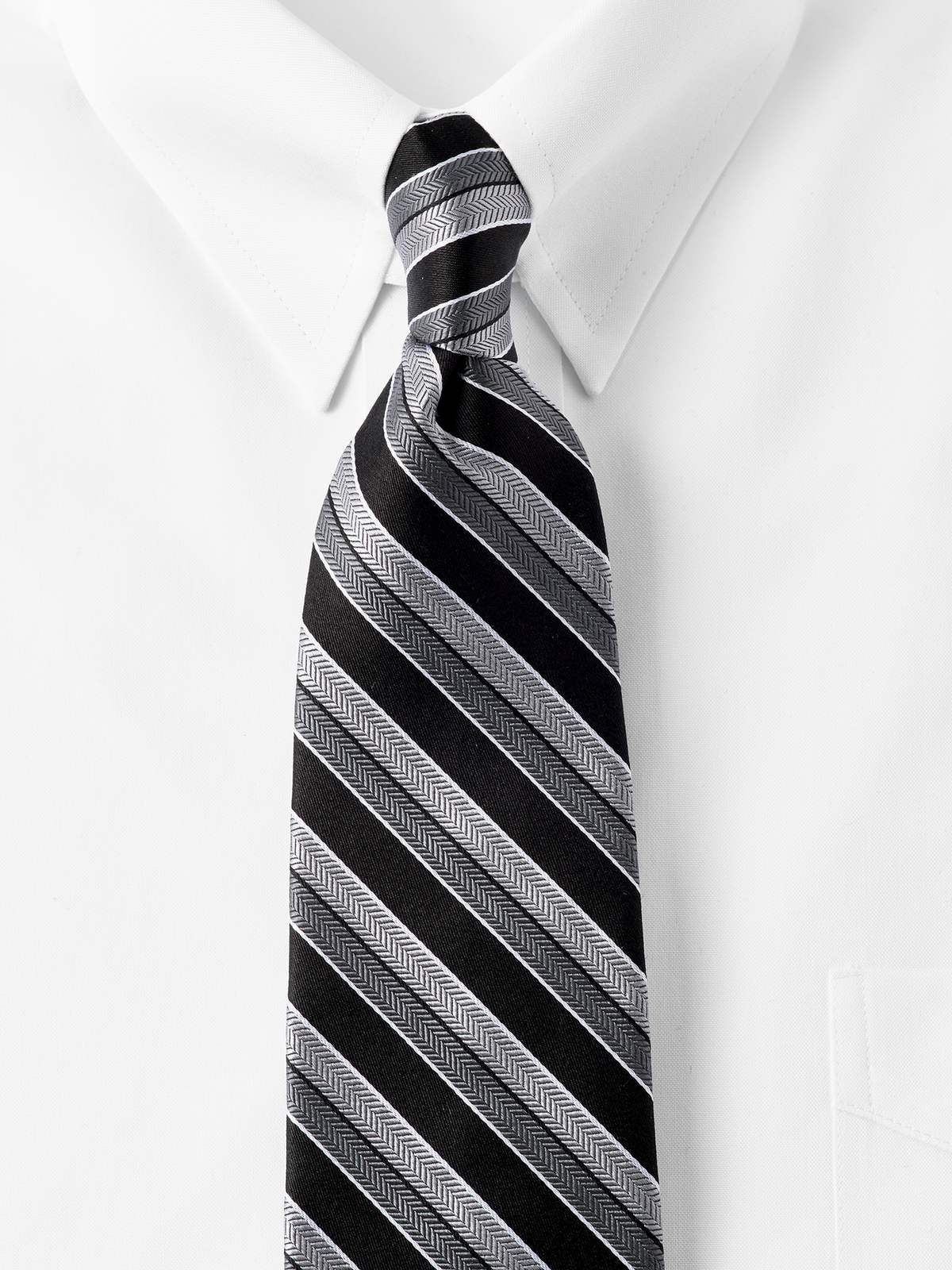 Alternate Shot of Men's black Neckwear