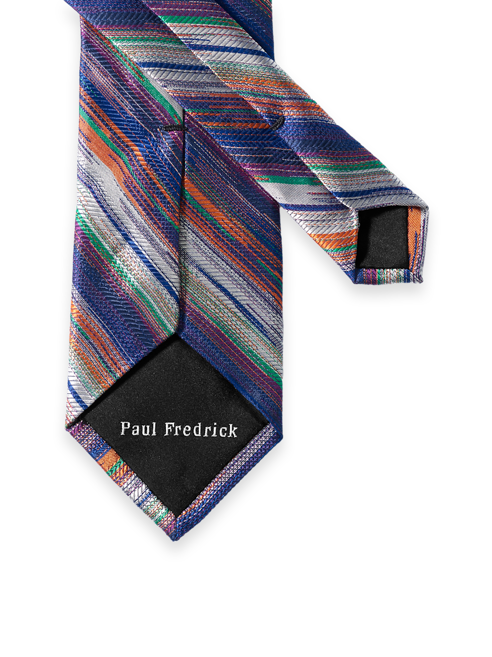 Alternate Image of Stripe Woven Silk Tie-2