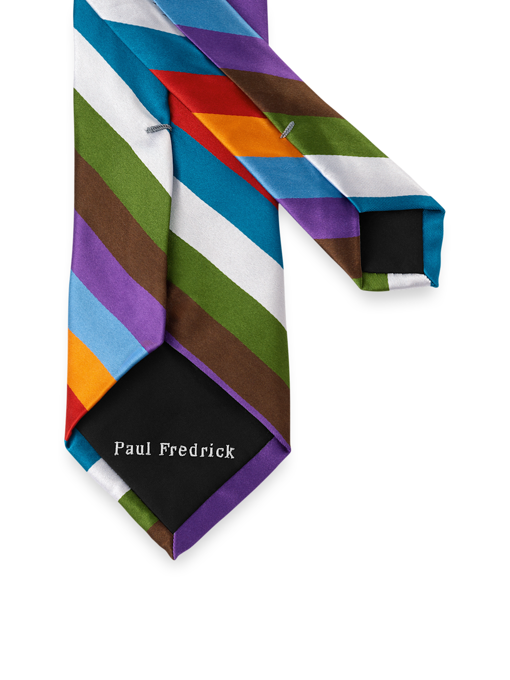 Alternate Image of Stripe Woven Silk Tie-2
