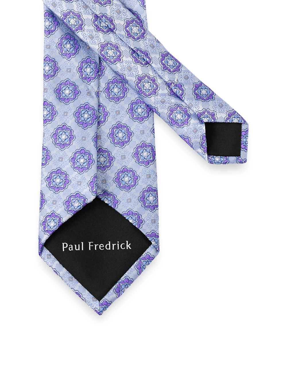 Alternate Image of Medallion Woven Silk Tie-2