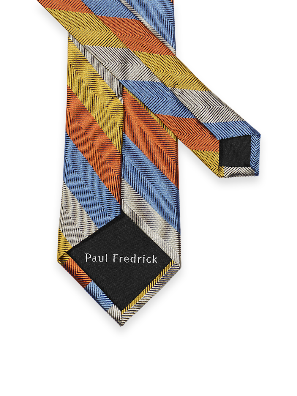 Alternate Image of Stripe Woven Silk Tie-1