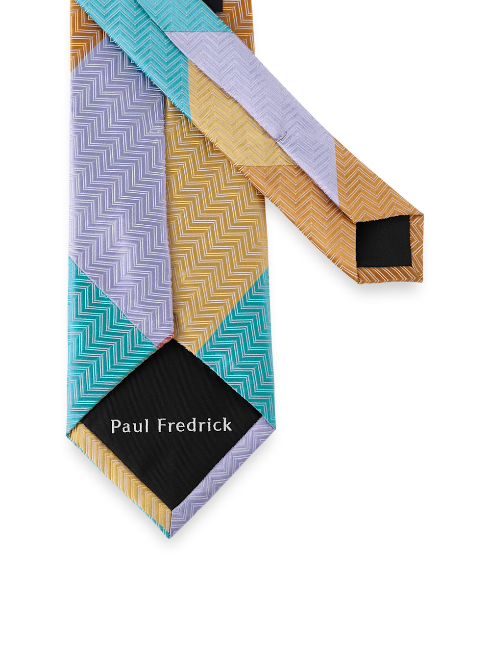 Alternate Image of Patchwork Woven Silk Tie-2