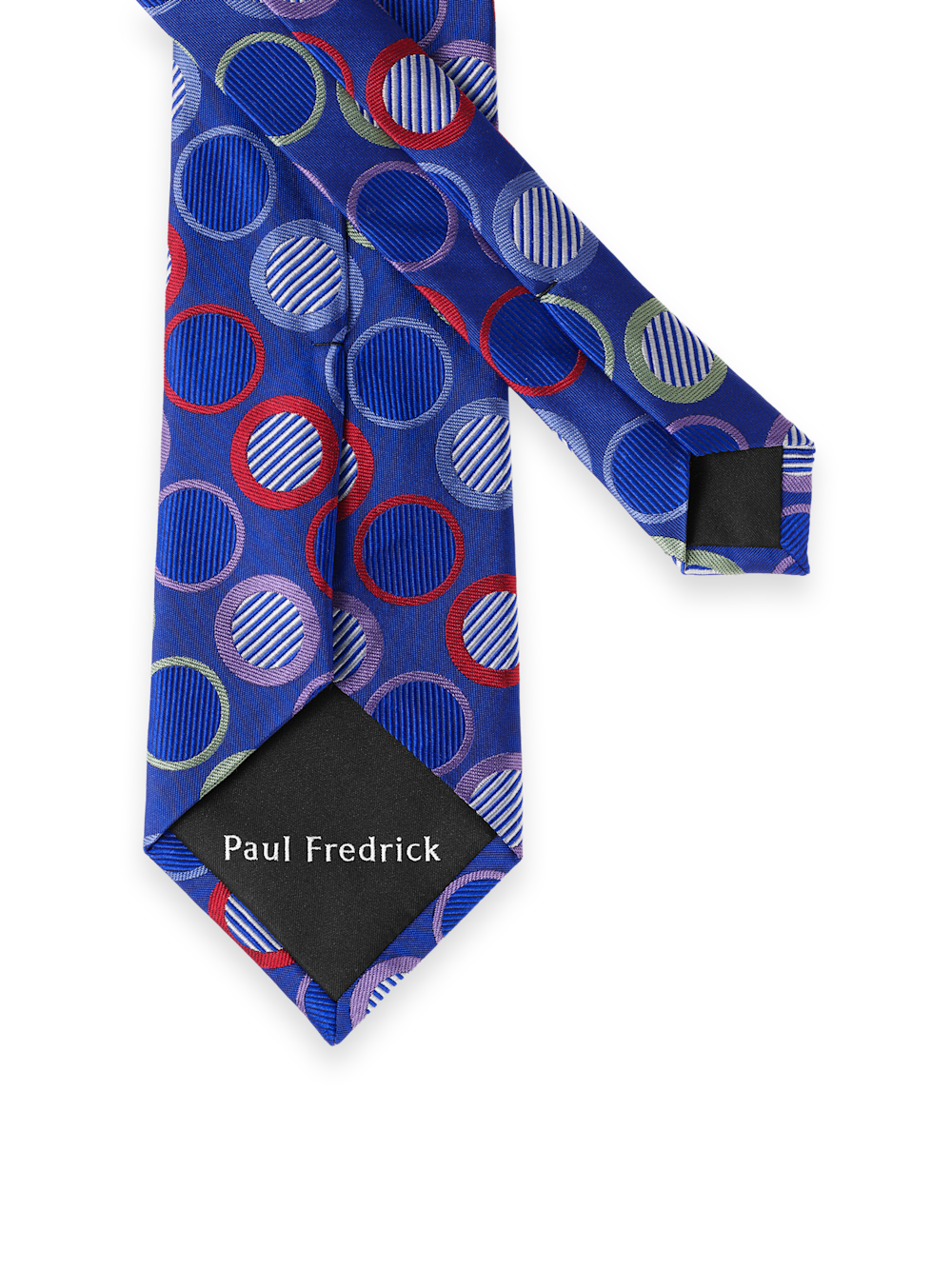 Alternate Image of Circles Woven Silk Tie-1