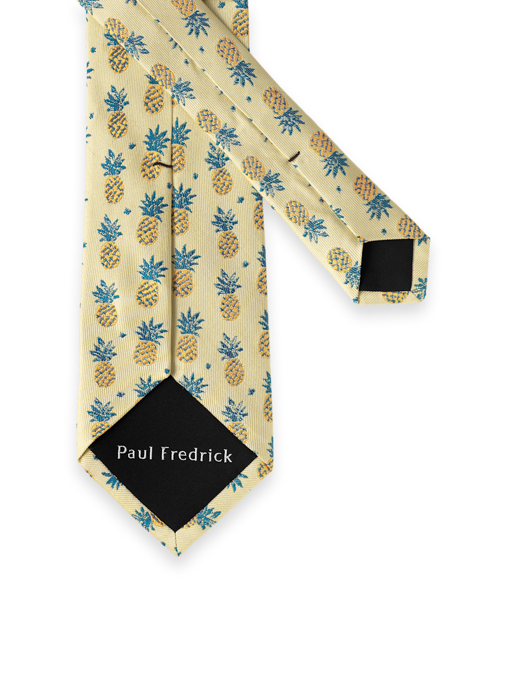 Alternate Image of Pineapple Printed Silk Tie-1