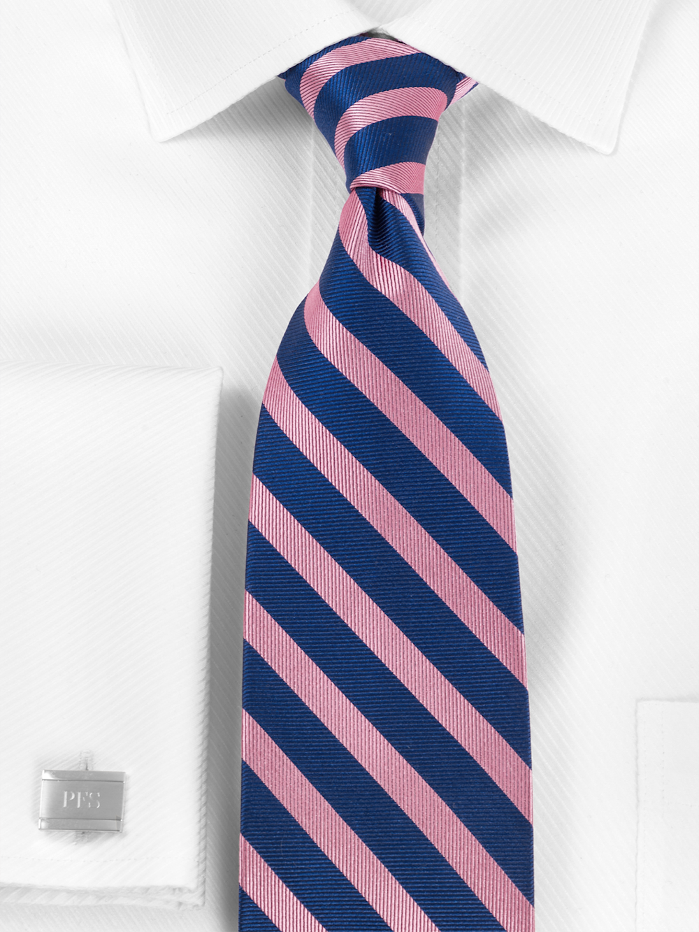 Alternate Image of Stripe Woven Silk Tie-1