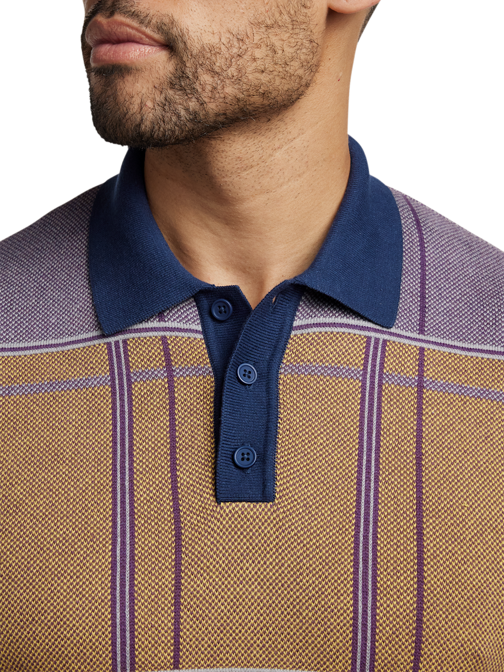 Alternate Image of Cotton Three Button Polo-2