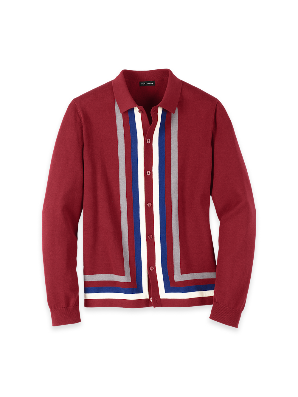 Cotton Button Front Polo