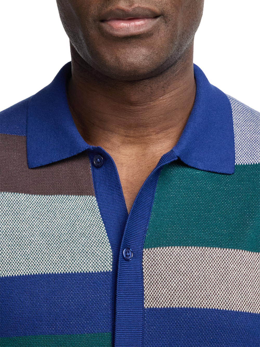 Alternate Image of Cotton Button Front Polo-2