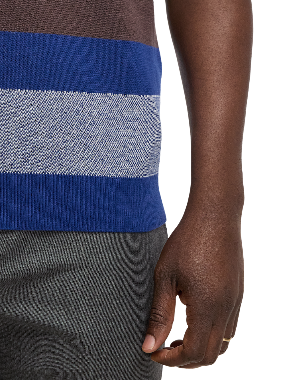 Alternate Image of Cotton Button Front Polo-3