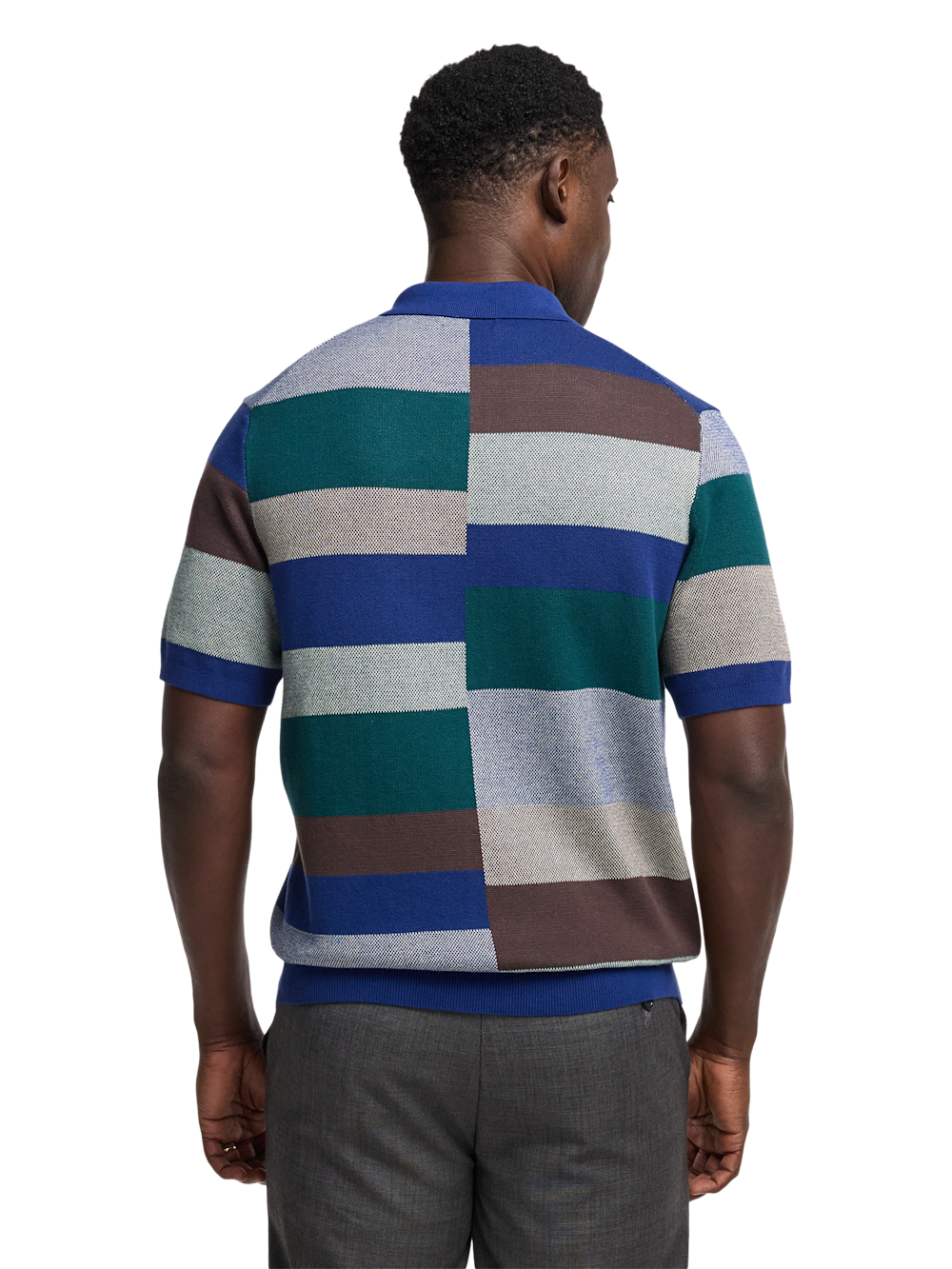 Alternate Image of Cotton Button Front Polo-4