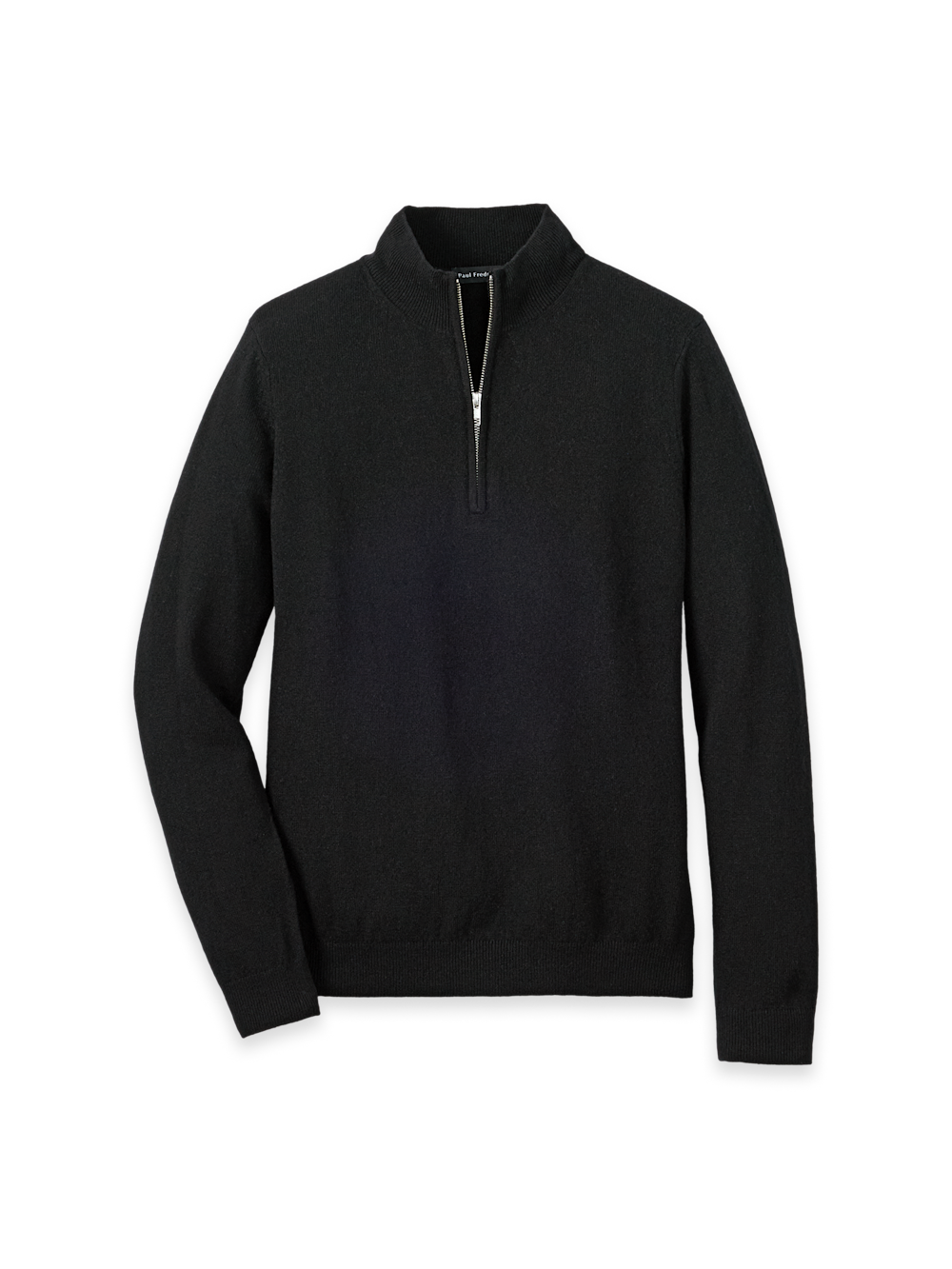 Cashmere Quarter Zip Mock