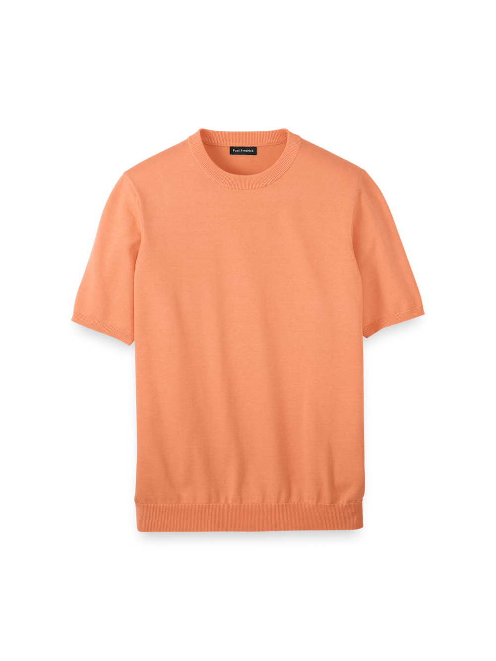Product Image of Supima Cotton Crew Neck Sweater-Coral