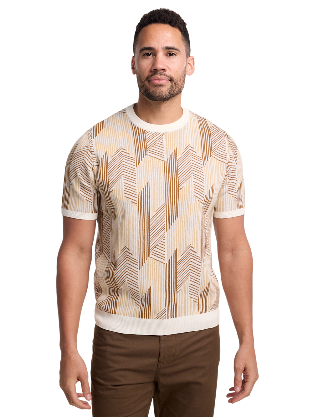 Alternate Image of Cotton Crewneck Sweater-1