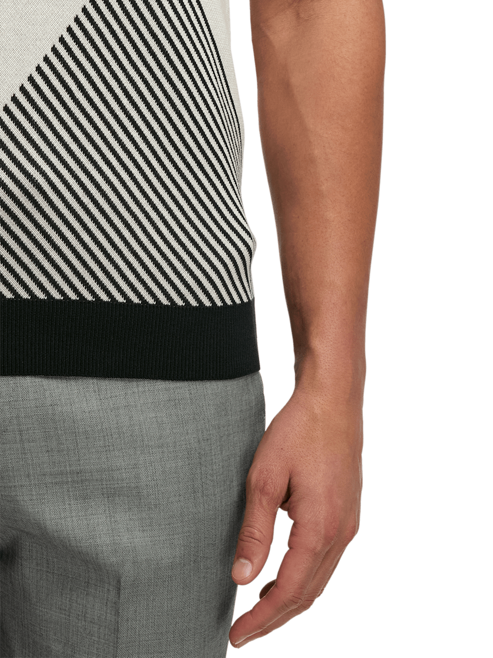 Alternate Image of Cotton Three Button Polo-3