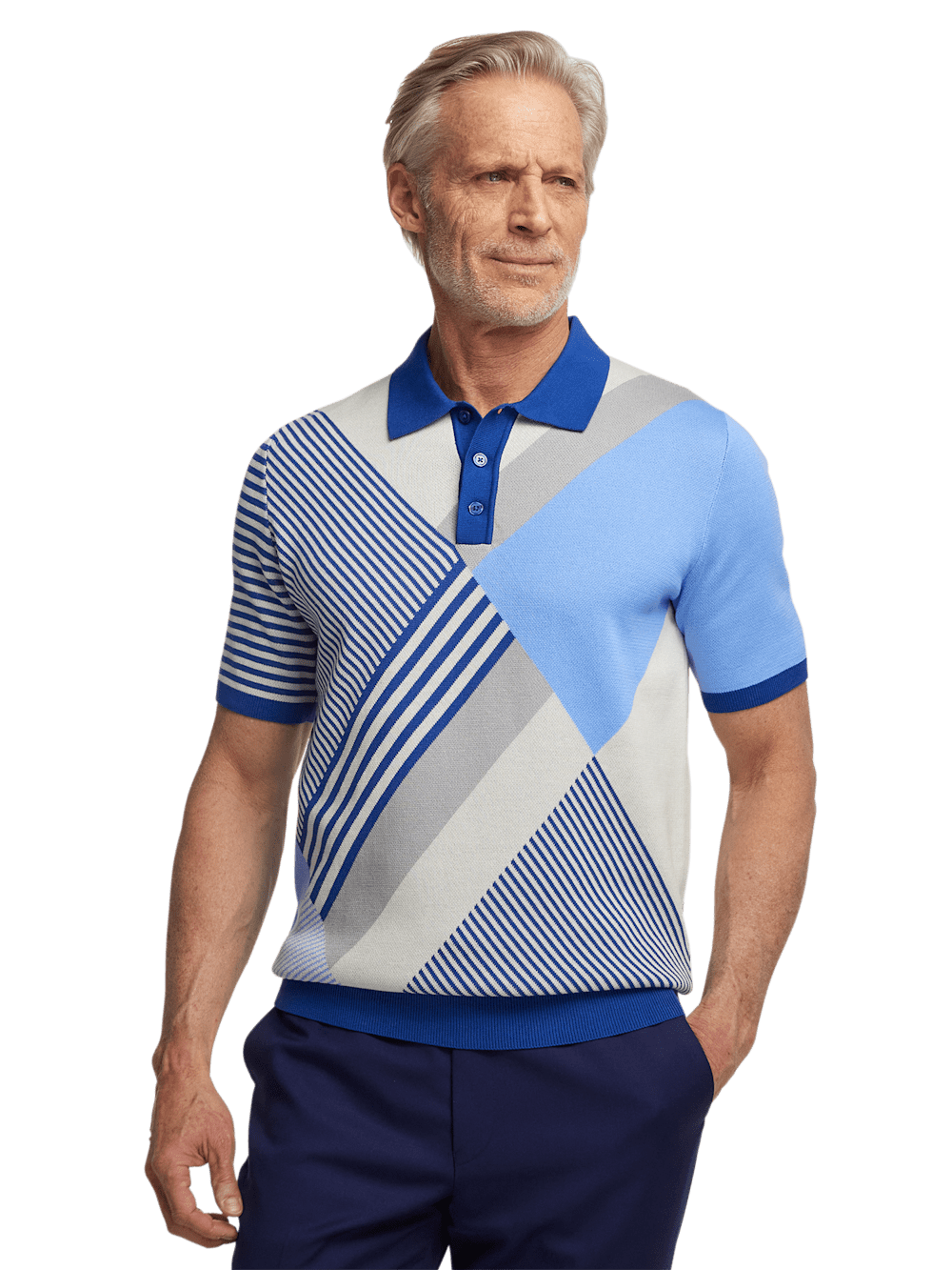 Alternate Image of Cotton Three Button Polo-1