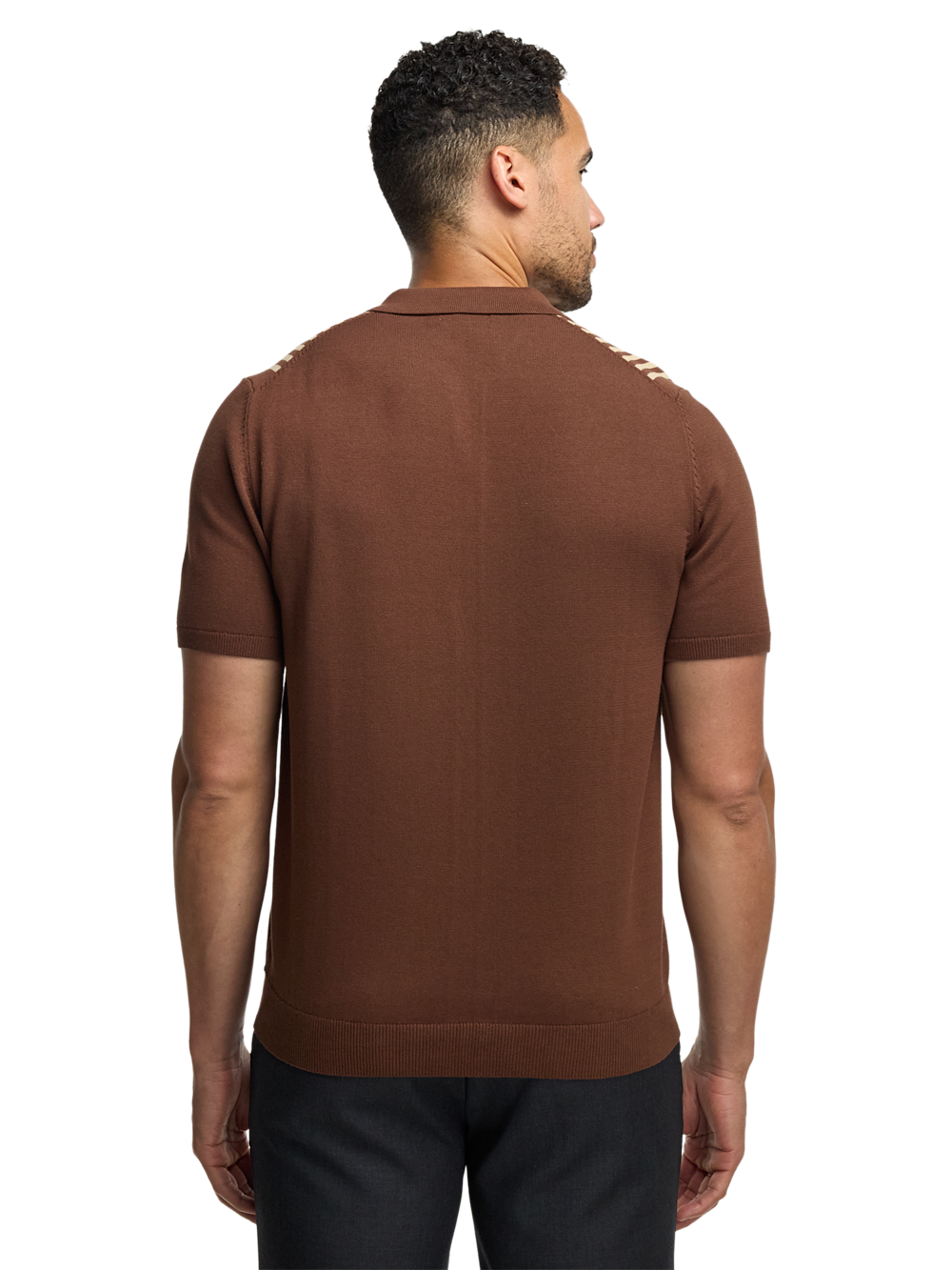 Alternate Image of Cotton Three Button Front Polo-4
