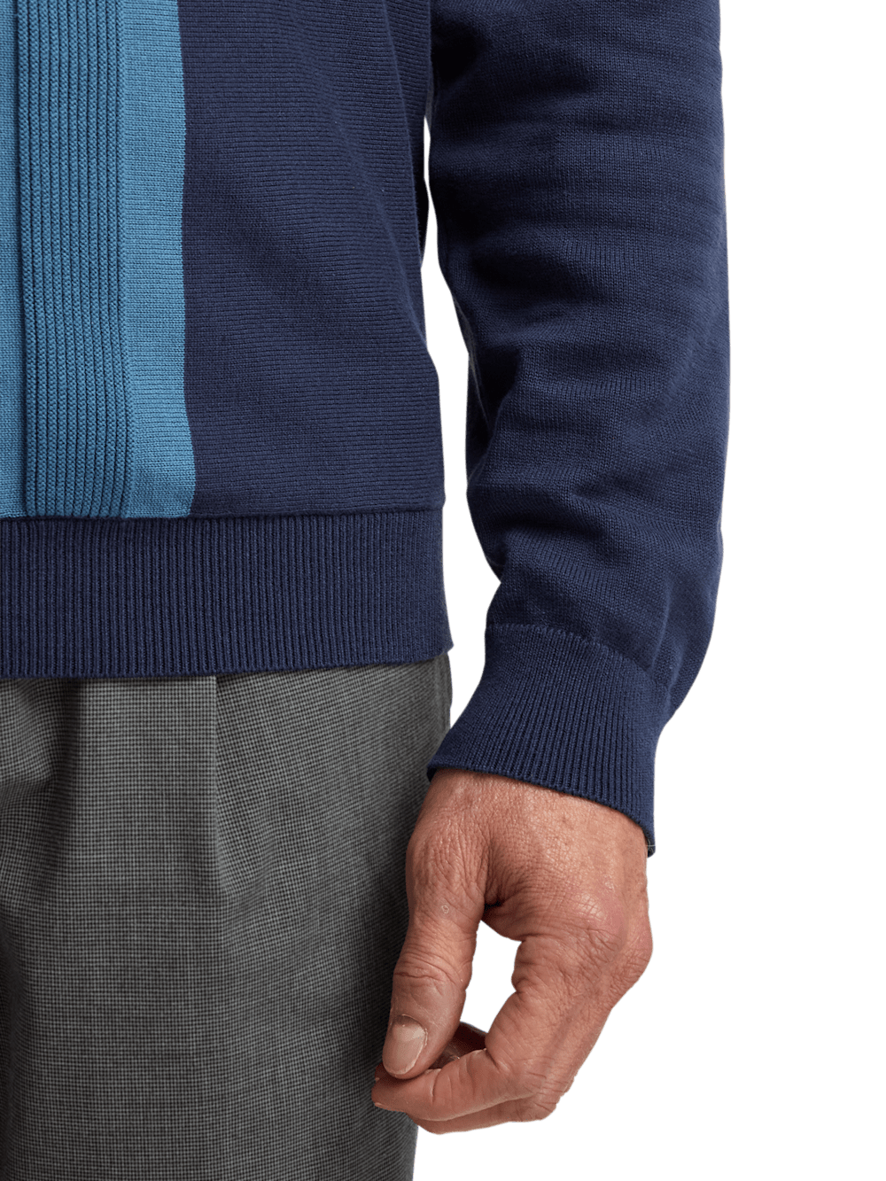 Alternate Image of Cotton Quarter Zip Polo-3