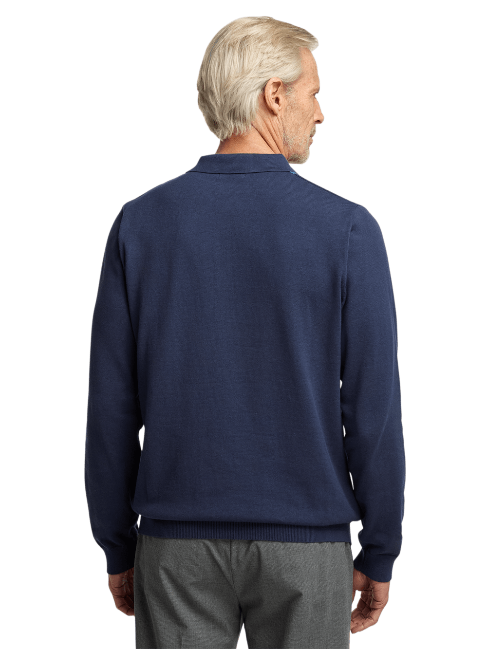 Alternate Image of Cotton Quarter Zip Polo-4