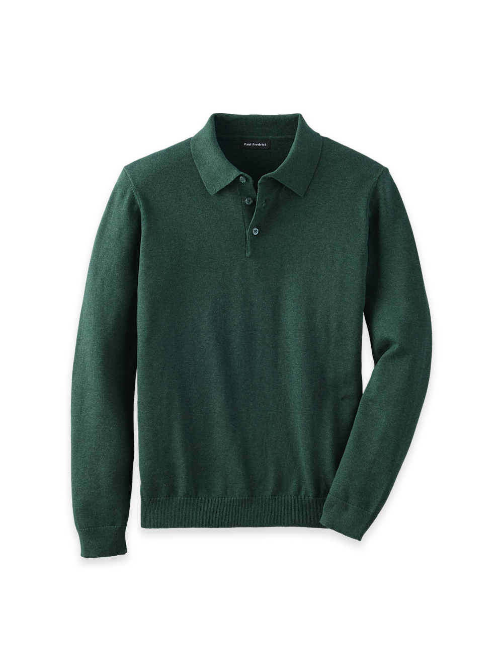 Product Image of Supima Cotton Three Button Polo-1